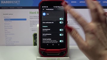 How to Personalize Notifications on KYOCERA Torque G03? – Change Notifications