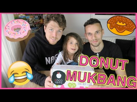 DONUT MUKBANG WITH JOJO & TIM SHIEFF | The Vegan Kind NEW Donuts - DONUT MUKBANG WITH JOJO & TIM SHIEFF | The Vegan Kind NEW Donuts