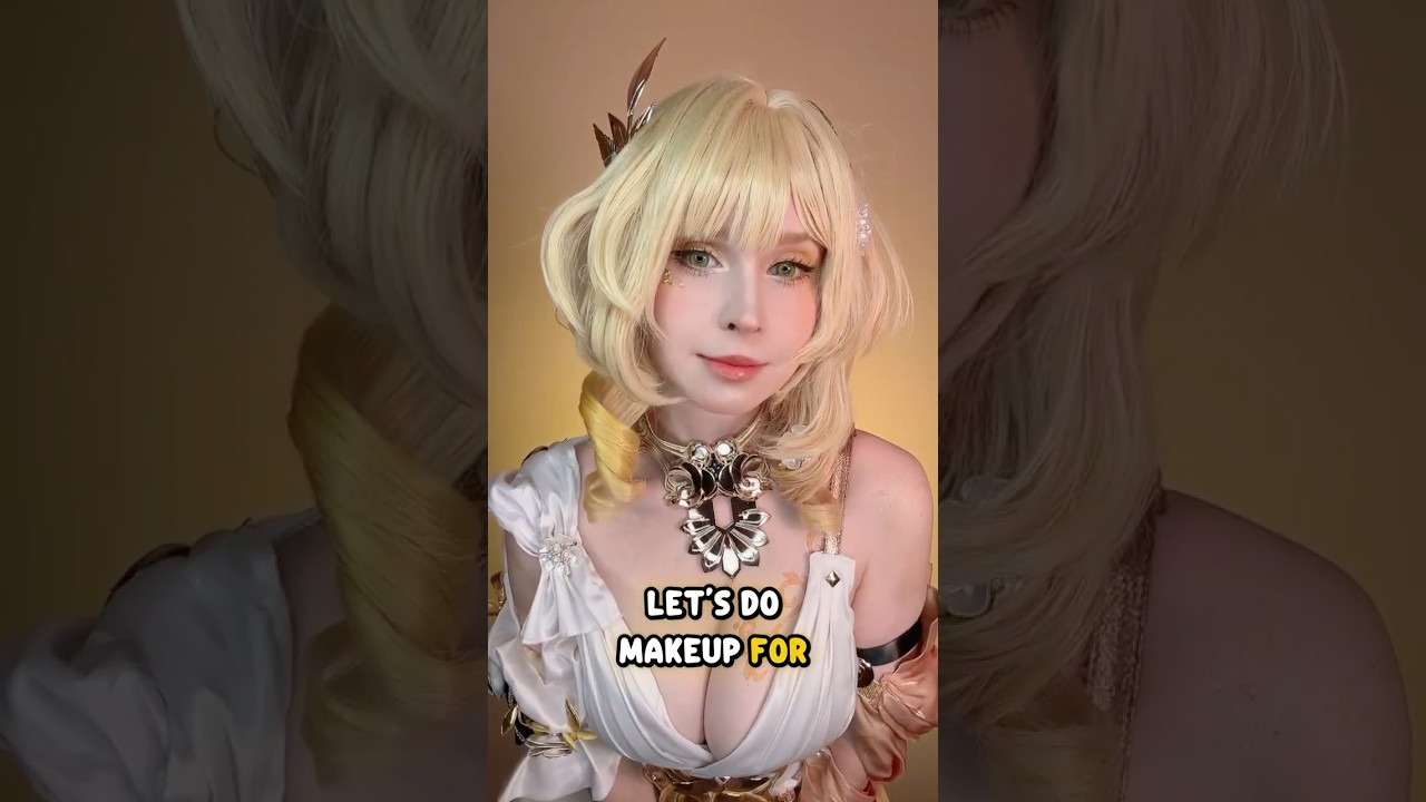 Aglaea - Honkai: Star Rail - Cosplay Make Up Tutorial Makeover Transformation