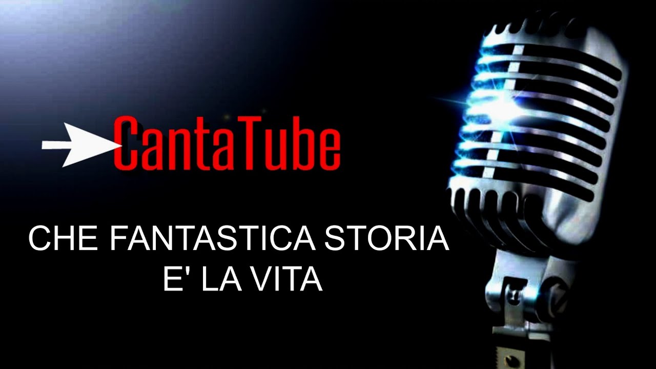 che fantastica storia la vita testo