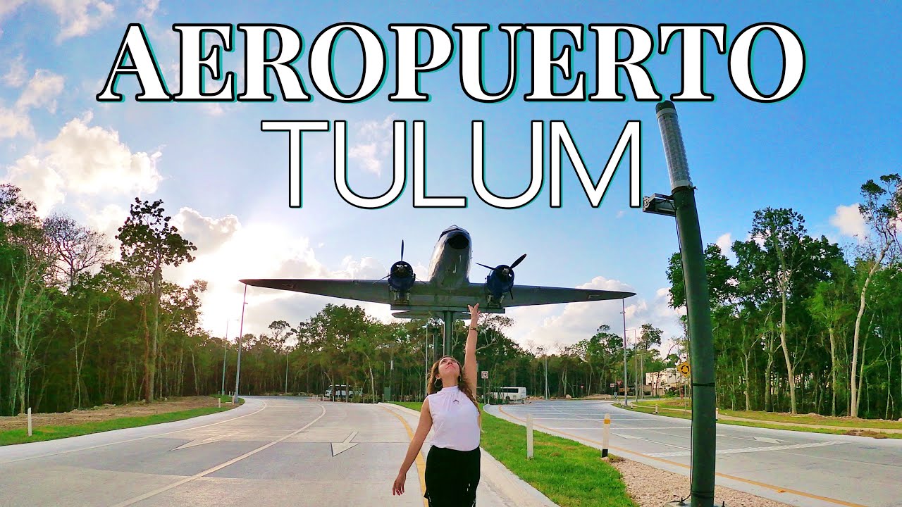 ¡ASI ESTA EL AEROPUERTO DE TULUM, A UN AÑO DE SU APERTURA!