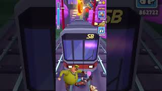 🚆🔥 3 Characters Challenge! Can I Survive This Run? 😱 #subwaysurfers #shortvideo #shortsfeed