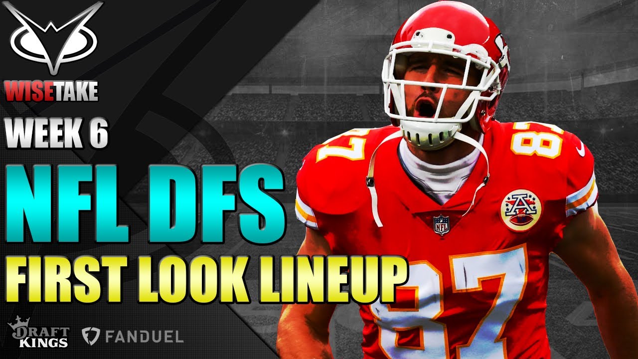 NFL DFS Lineup Week 6 for DraftKings & FanDuel 2021 NFL DFS Lineup