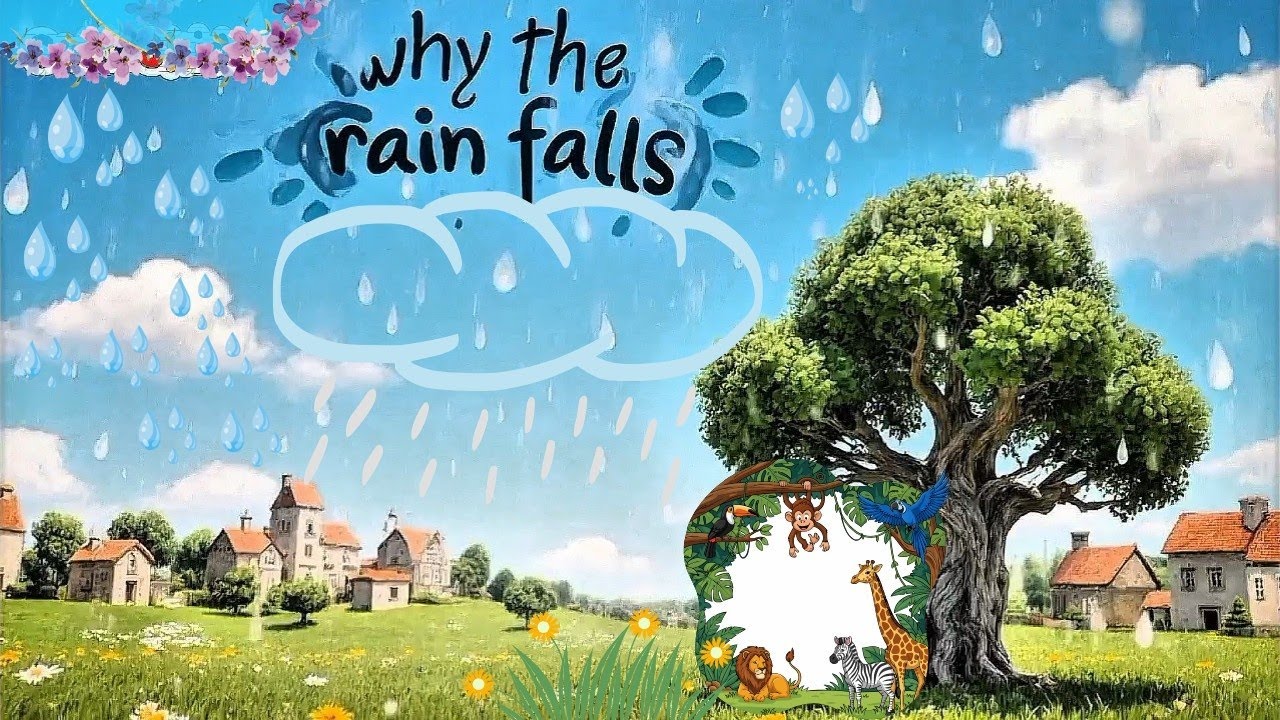 WHY THE RAIN FALLS | Kids Educational Stories | Science for kids  | Read aloud