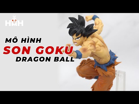 Video Mô hình Dragon Ball nhân vật Son Goku có giá đỡ cao 22... - youtube