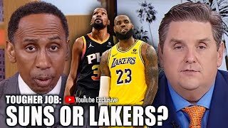 Suns \& Lakers TRICKY offseasons + Jalen Brunson an ALL-TIME Knick? | First Take YouTube Exclusive