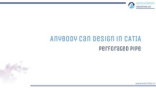 CATIA-V5 How to create perforated Pipe in Shape design