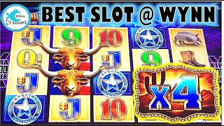 HOW TO WIN @WYNN LAS VEGAS! 🤑 PLAY THIS CLASSIC LONGHORN SLOT! IT WAS ON FIRE! screenshot 5