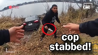 When Officers Walked Into Knife Ambushes