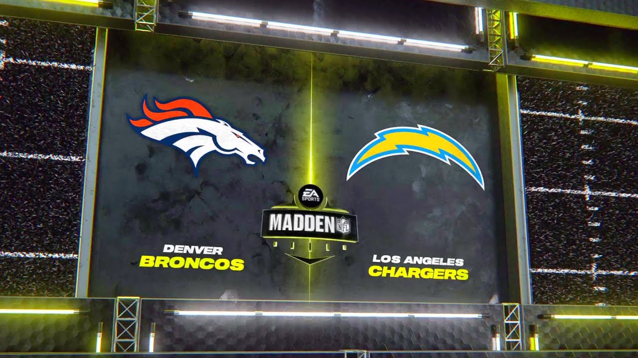 Madden NFL 24 | Denver Broncos vs Los Angeles Chargers - Week 14 ...