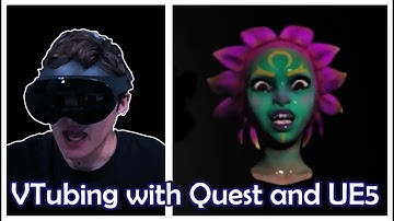 VTubing in UE5 with Quest Pro