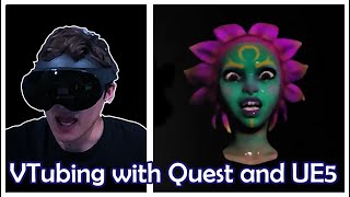 VTubing in UE5 with Quest Pro