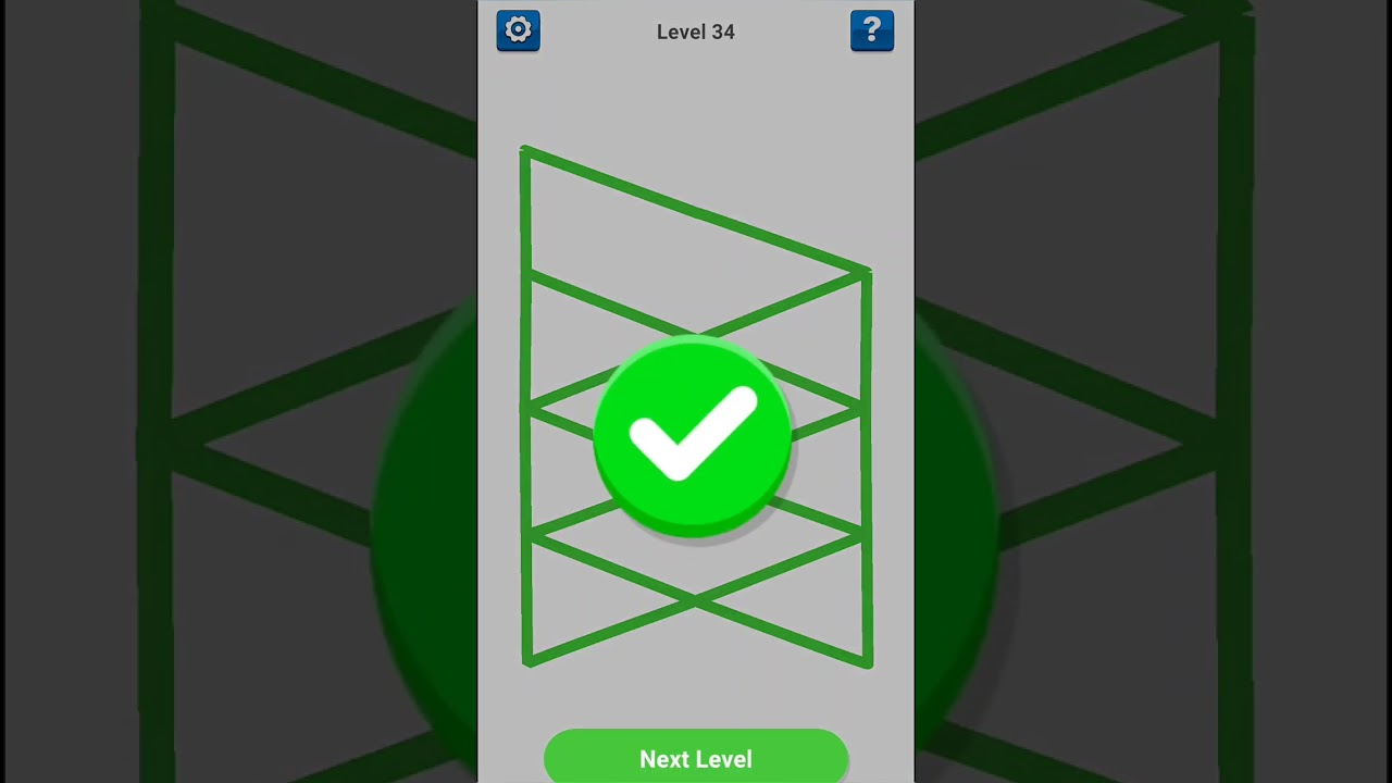 One Line Drawing Puzzle Game Level 34 - 35 Walkthrough |Puzzle Games | 