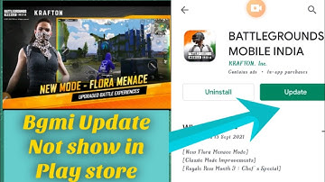 Bgmi update 1.6 not showing in Play store Solution || 100% Working Trick #bgmi #bgmiupdate
