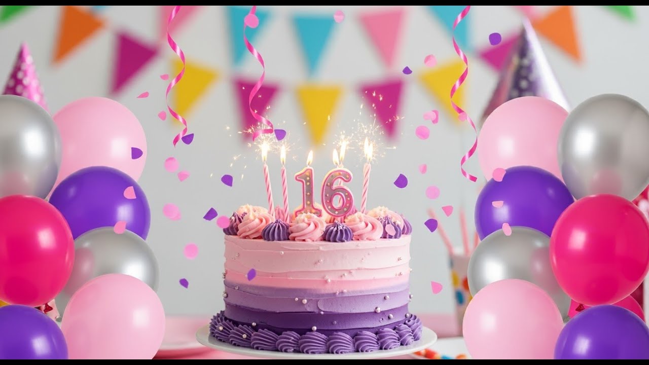 Happy 16th Birthday, Granddaughter! 🎉 Beautiful Wishes & Celebration Video