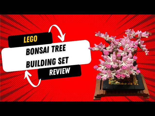 LEGO Japan Bonsai Tree Flower interior Set 10281