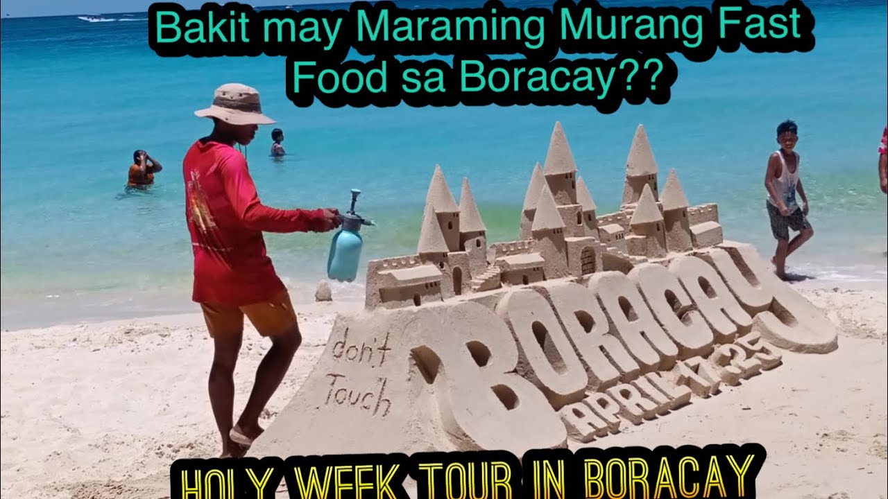 Boracay Tour, mga murang fast-food na affordable sa Boracay na sulit talaga