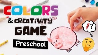 Game Idea for Teaching Colors to Preschoolers in Any Language | Box of Ideas