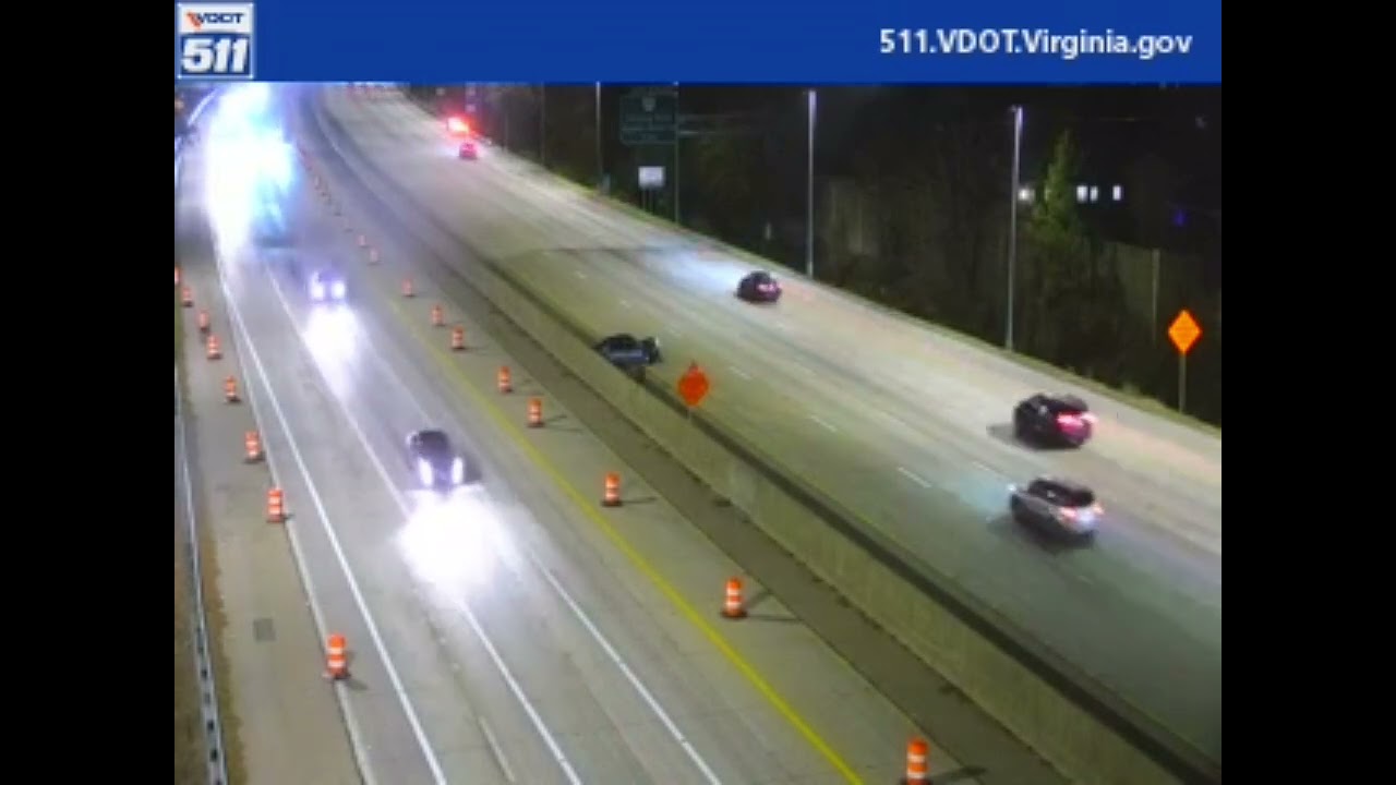 Single Vehicle Crash In Newport News, Virginia 