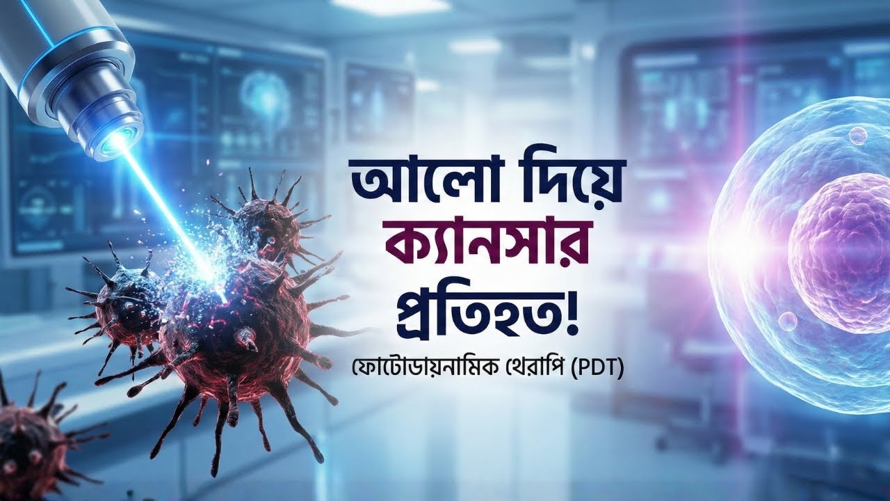কেমো নয়, আলো দিয়ে Cancer নিঃশেষ 🔥 নতুন Photodynamic Therapy | NASA সমর্থিত বিপ্লবী চিকিৎসা