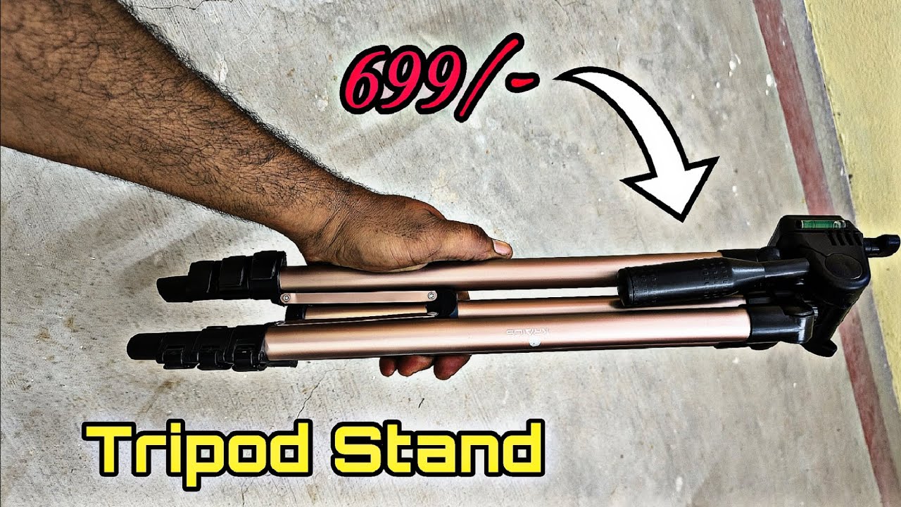 Amazon Aluminium Tripod Stand Review | Best Tripod for Mobile?#tripodstand #amazonproducts  #review 