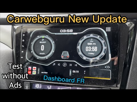 Carwebguru gets a new theme Dashboard FR and Test it without Ads