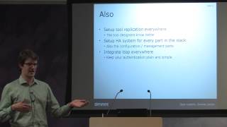 T-DOSE 2013 Open Source, Bert Desmet, Scaling the cloud