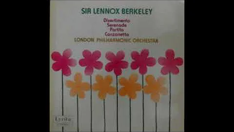 Lennox Berkeley : Serenade for string orchestra Op. 12 (1938-39)