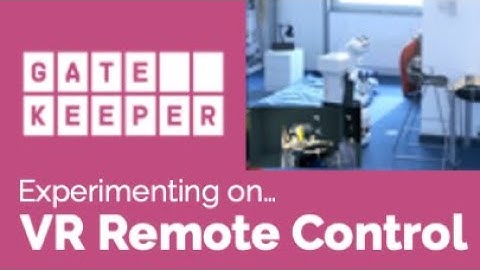 Experimenting on - VR Remote control