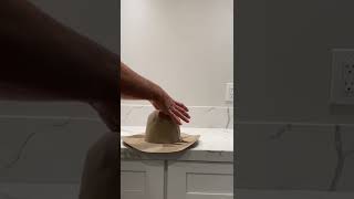 How to shape a Cowboy Hat at home