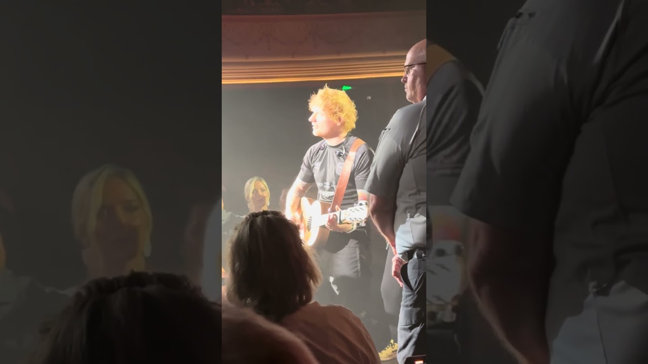 @EdSheeran at @rymanauditorium in #nashville