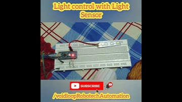 Light control with LDR #demo #shorts