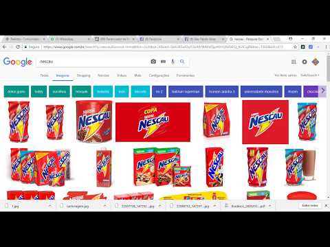 Como fazer efeito da marca Nescau no Corel?