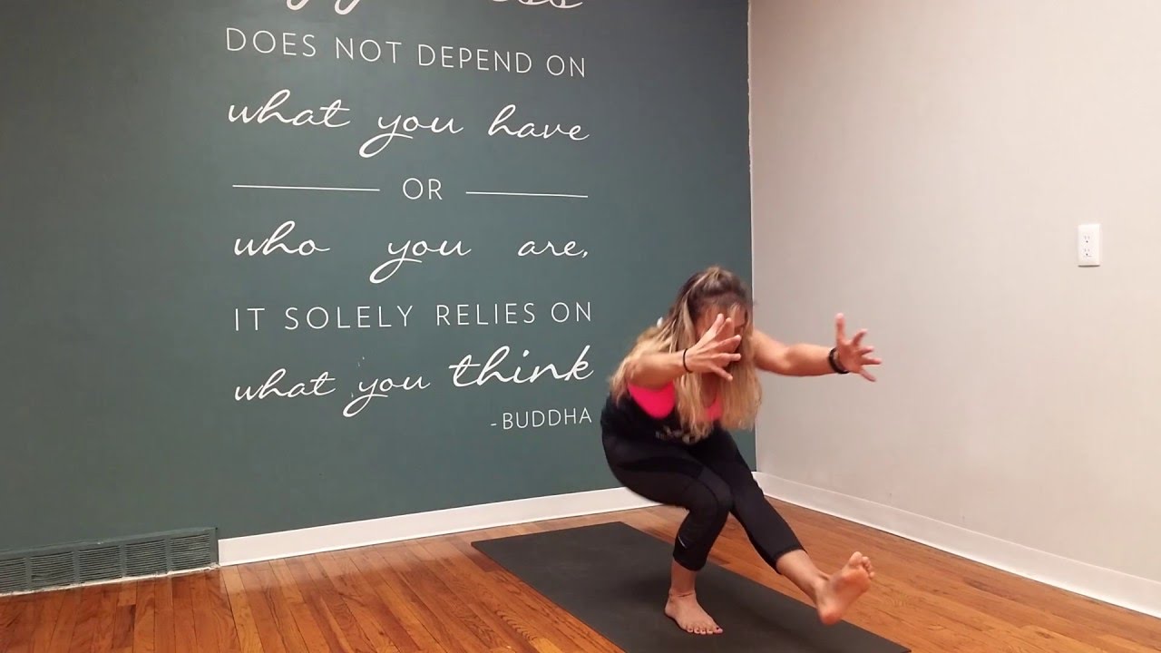 Vinyasa yoga flow tutorial for fitness