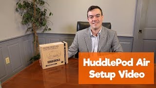 HuddlePod Air Wireless USB Audio Chat Pod Setup Video