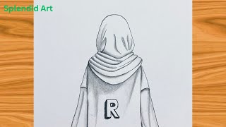 How to draw Muslim girl | drawing tutorial | easy to draw