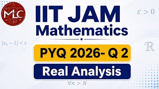 IIT JAM PYQ 2026 Q2 | Solution