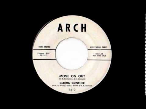 Move On Out /Your Love Reminds Me - Gloria Gunter -1959 Arch 1610