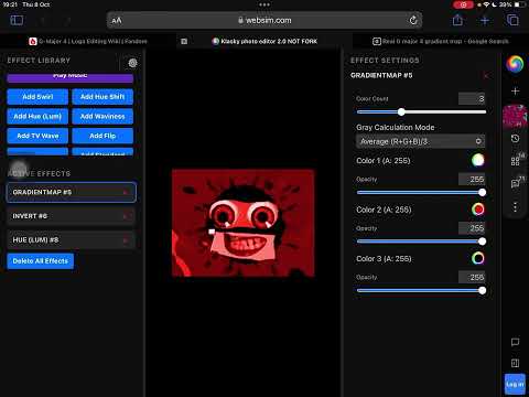 How to make R-Major 2,002 in Klasky Photo Editor 2.0 NOT FORK