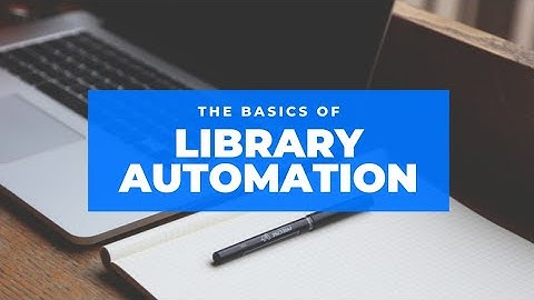Library Automation| short notes | Important for LIS competitive exams