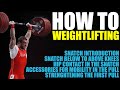 HOW TO SNATCH // Dmitry Klokov - Weightlifting for Beginners 1/3