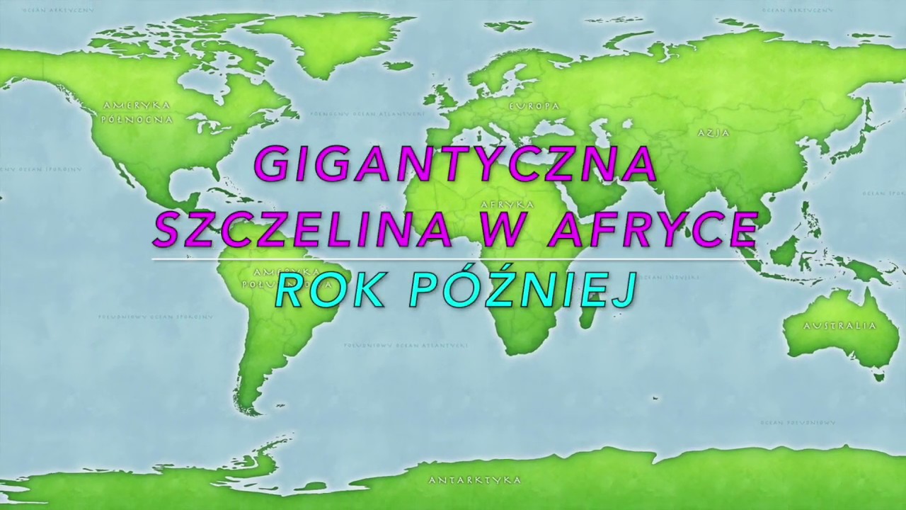 Giant Rift A giant rift in Africa a year later - Kenya - Africa - YouTube