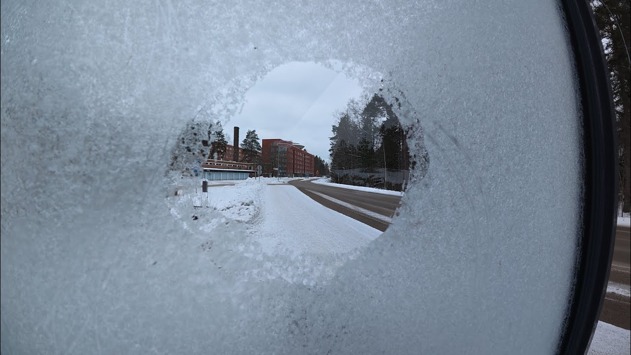 Winter cycling and testing Osmo Action 6 -camera