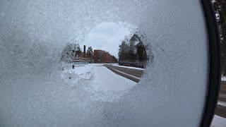 Winter cycling and testing Osmo Action 6 -camera
