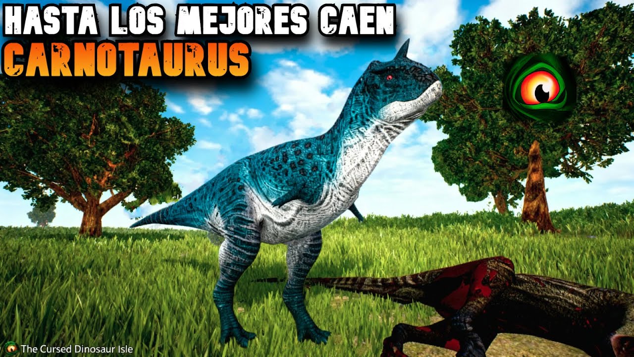 😭LLEGO EL FINAL DEL CARNOTAURUS A THE CURSED ISLE 😔 (Documental)
