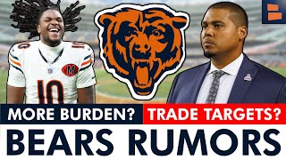 Chicago Bears Rumors: Potential NFL Trade Targets Luther Burden Playing More + More Questions