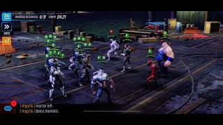 MSF - Doom raid 1.1 - Skill first node one shot - Slowly by surely - Secret Avengers - 3* Maria Hill