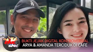 Heboh Buntut jejak digital Arya saloka dan amanda manopo kembali terciduk bersama disebuah cafe