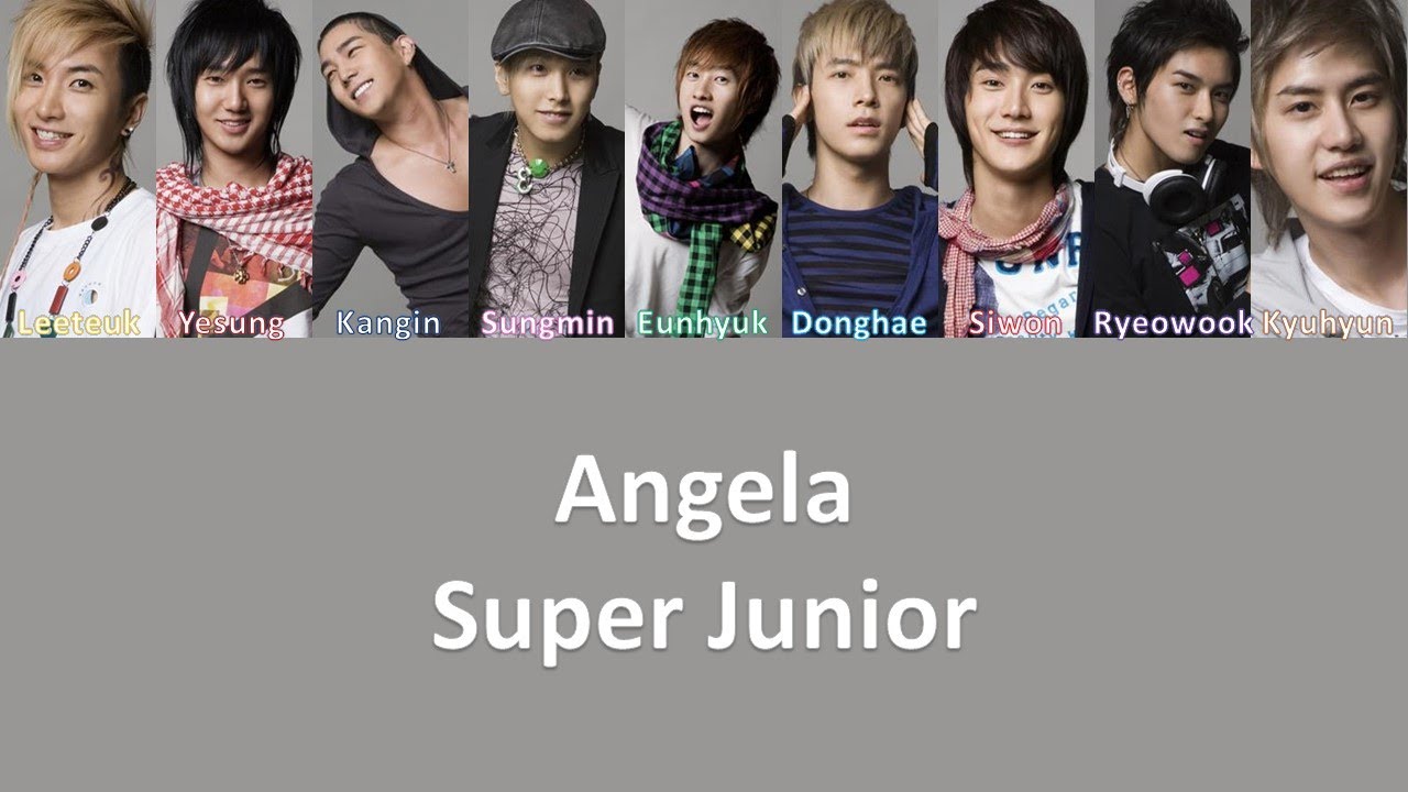 Super Junior Angela Lyrics