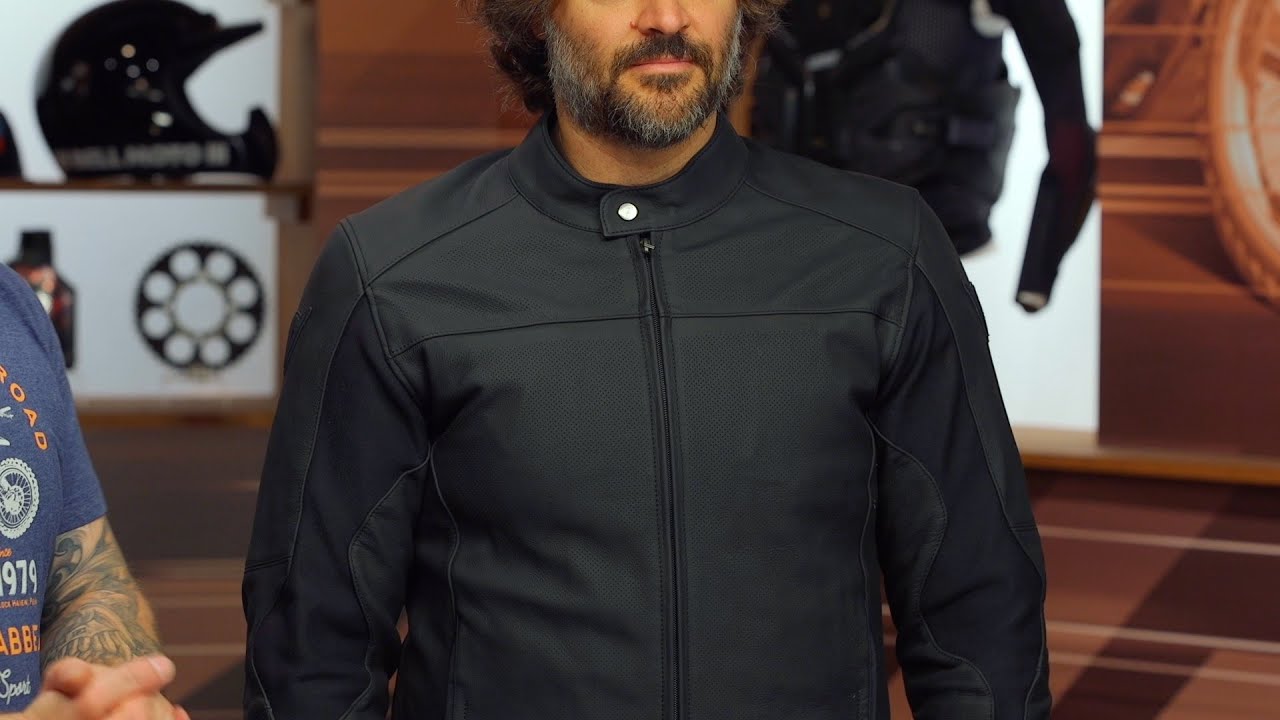 Dainese Razon 2 Perforated Leather Jacket Review - YouTube